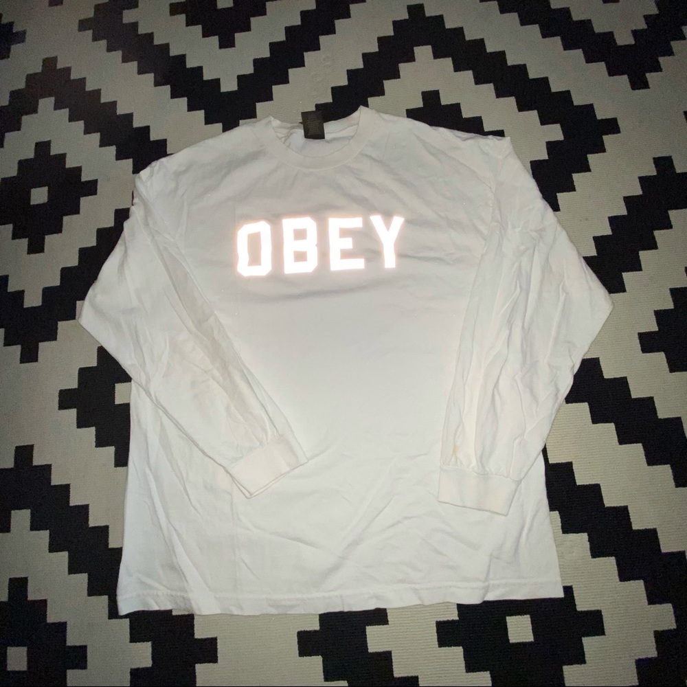 OBEY 3M Longsleeve TEE MENS XL